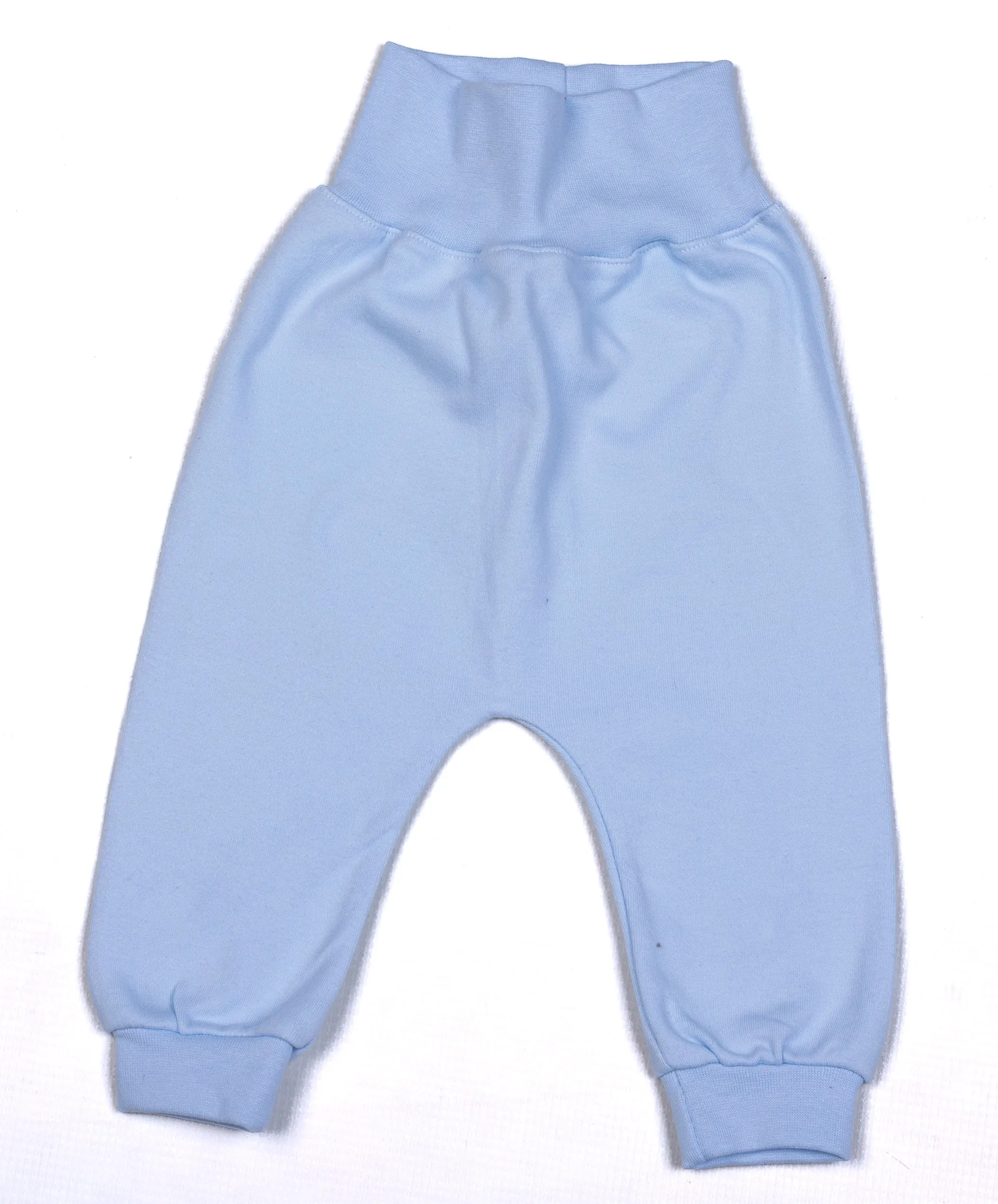 2-Pack 100% Cotton Baby Blank Sweatpants In Mixed Colours