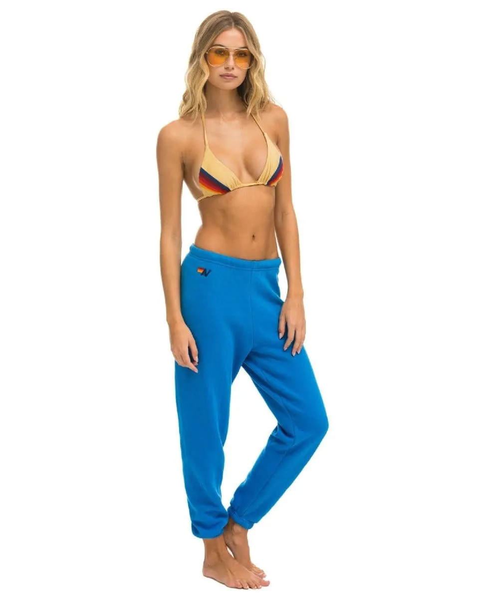 5 Stripe Ocean Blue Women's Sweatpant