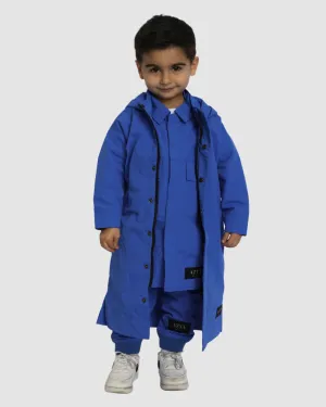 600 KIDS FULL-LENGTH JACKET // COBALT BLUE