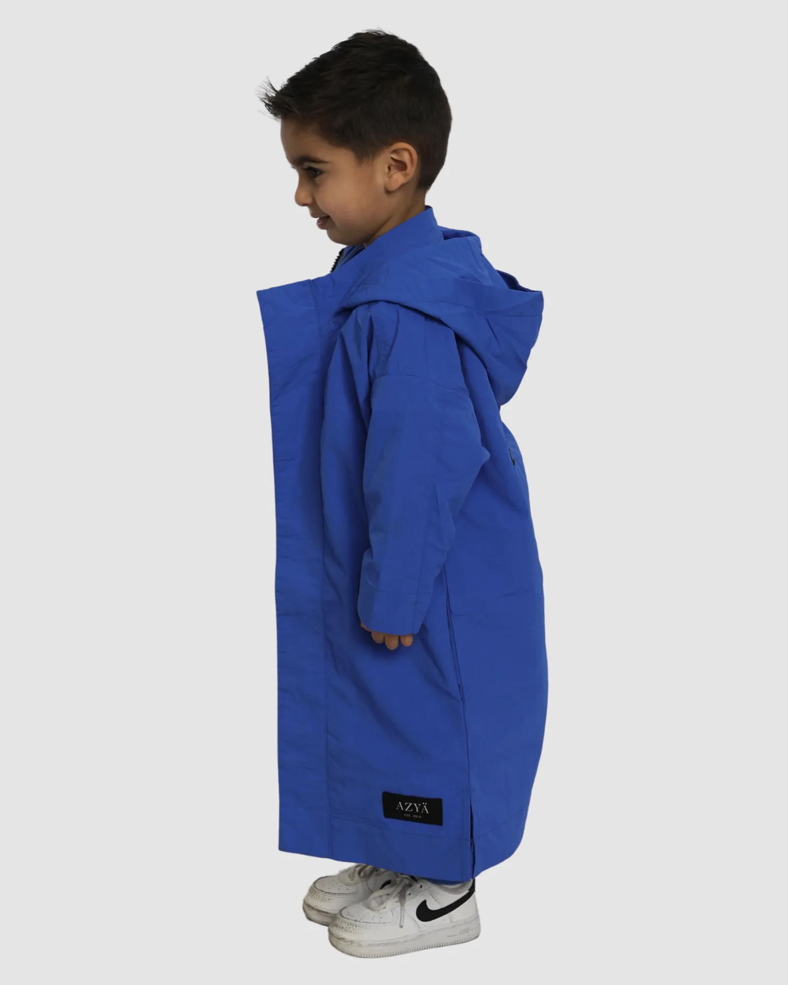 600 KIDS FULL-LENGTH JACKET // COBALT BLUE