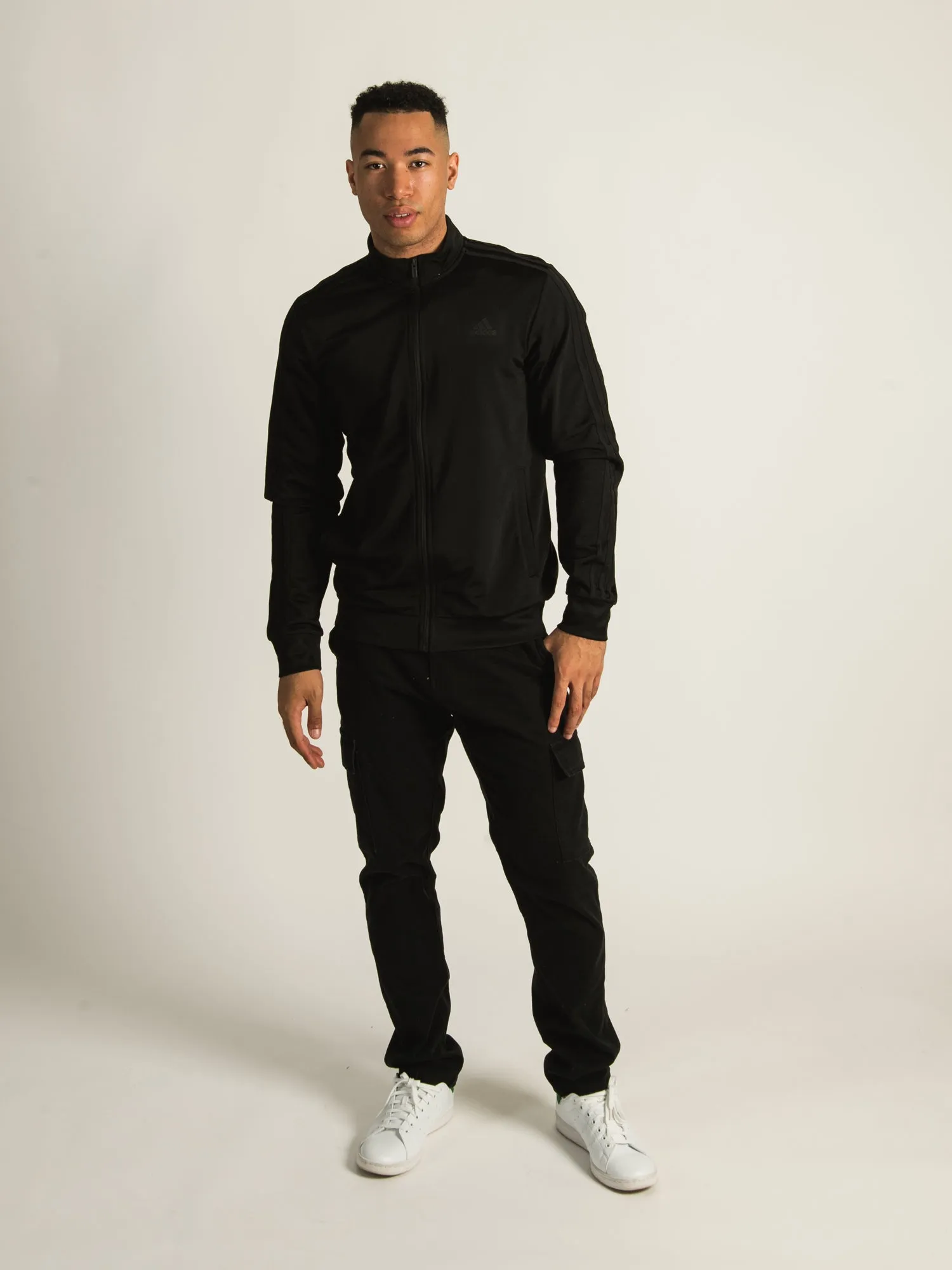 ADIDAS 3STRIPE TRACK FULL ZIP  - CLEARANCE