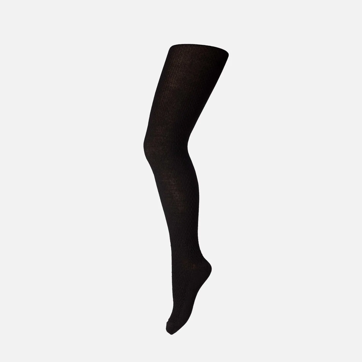 Adults Wool Capsule Tights - Black