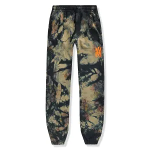 Amiri Kids Bones Tie Dye Green Sweatpants