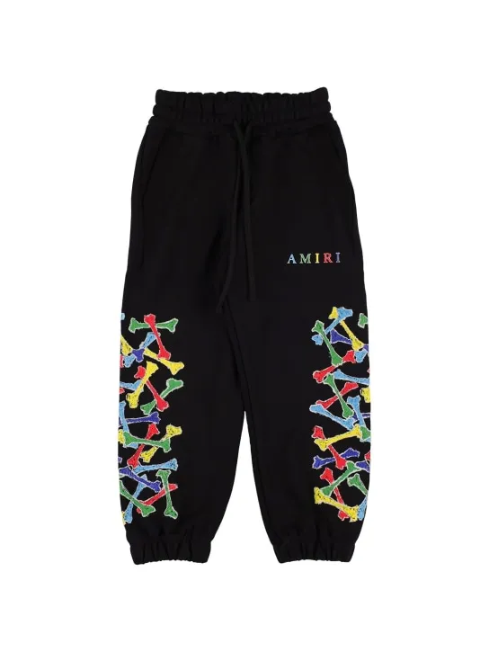 Amiri   Printed cotton sweatpants 