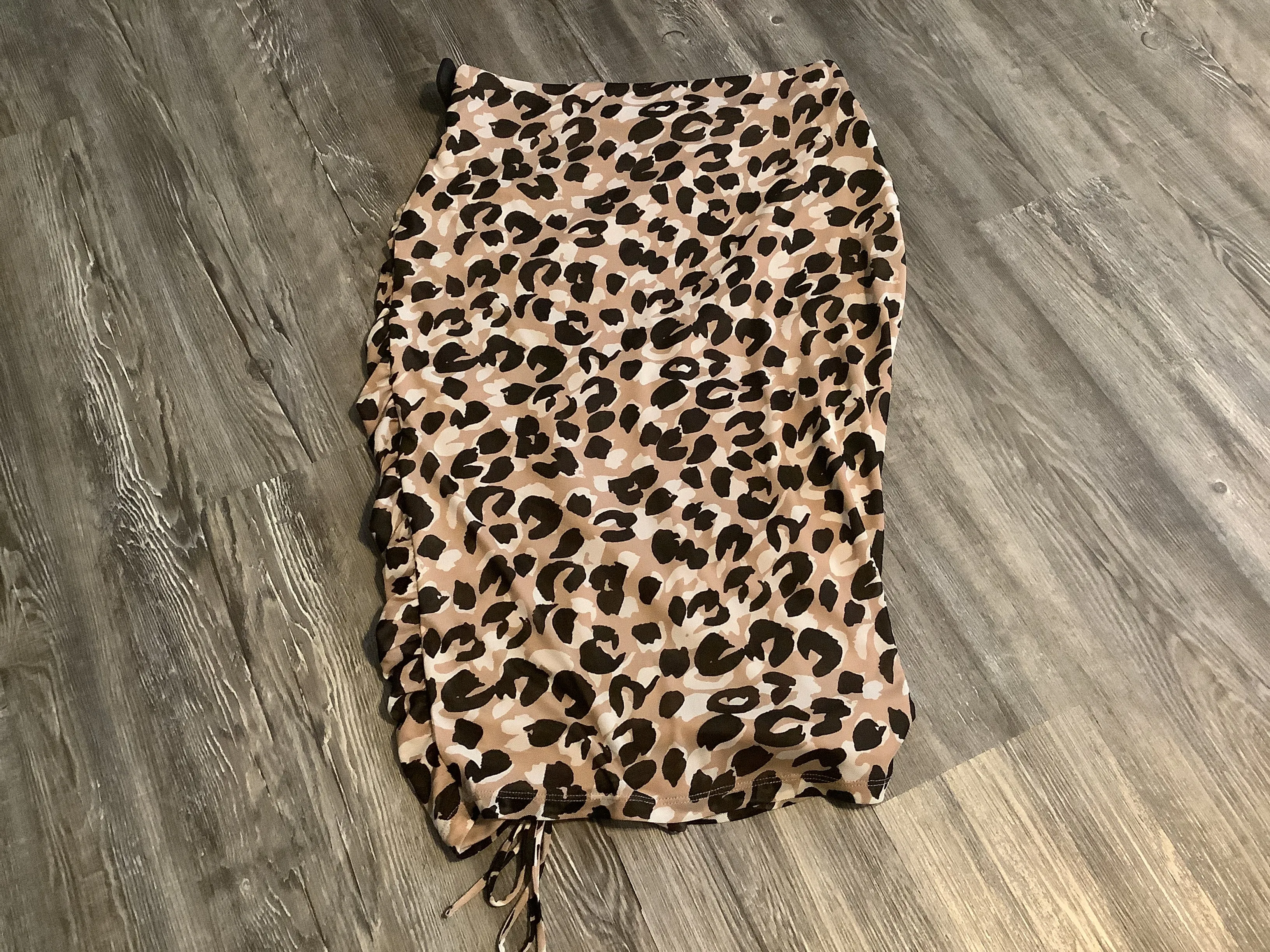 Animal Print Skirt Midi Calvin Klein, Size M