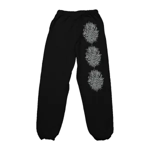 Ashley Rose Couture "Logo: White" Sweatpants