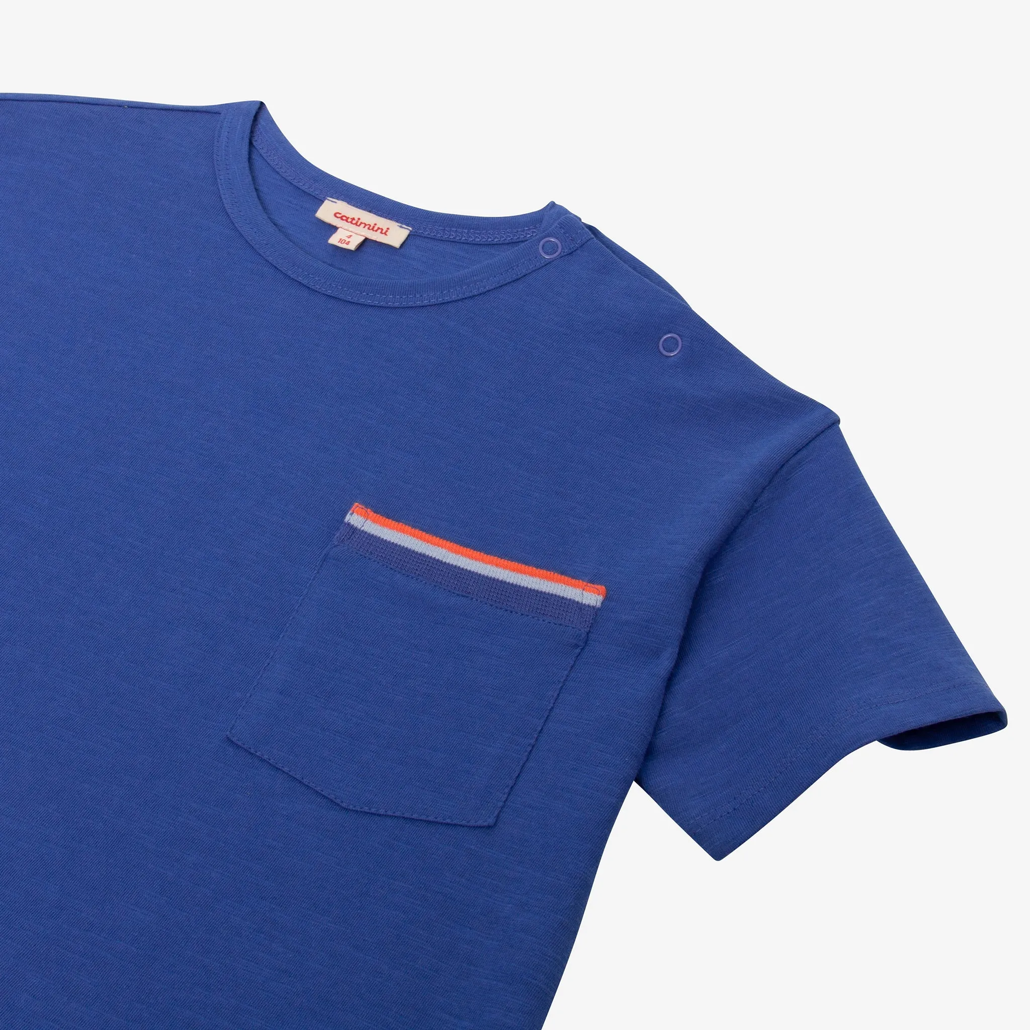 Baby boys' blue T-shirt