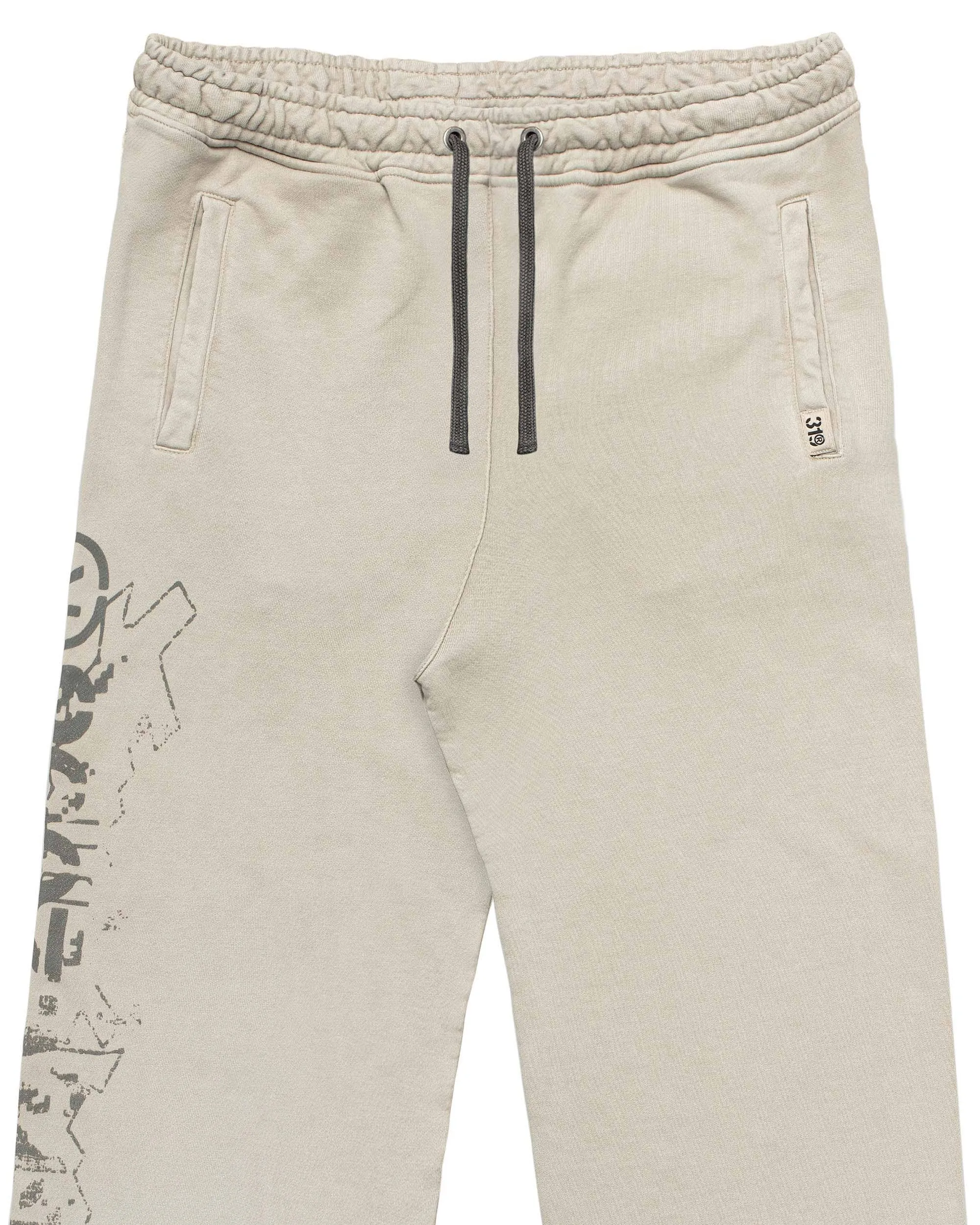 Beige Army Sweatpants