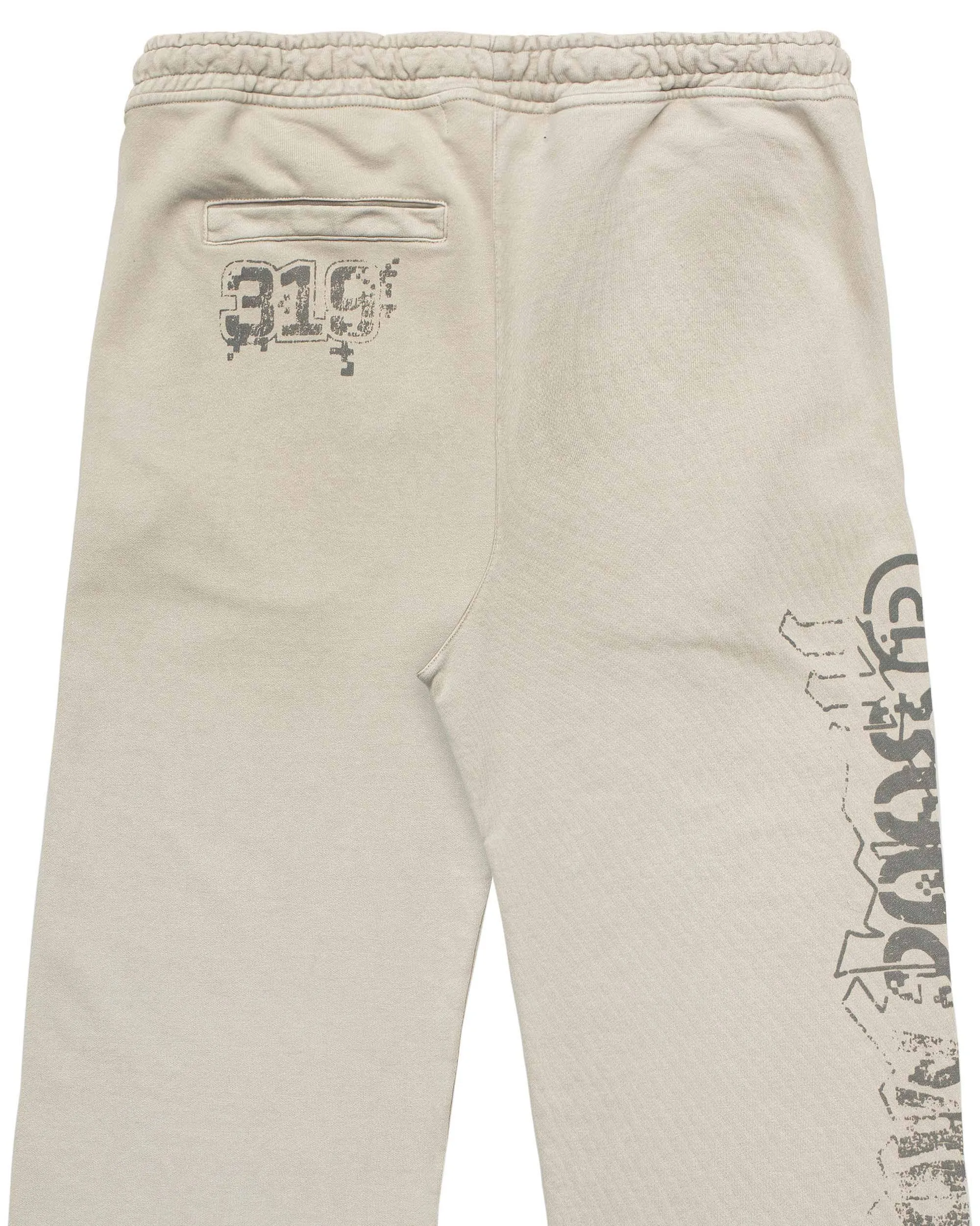 Beige Army Sweatpants