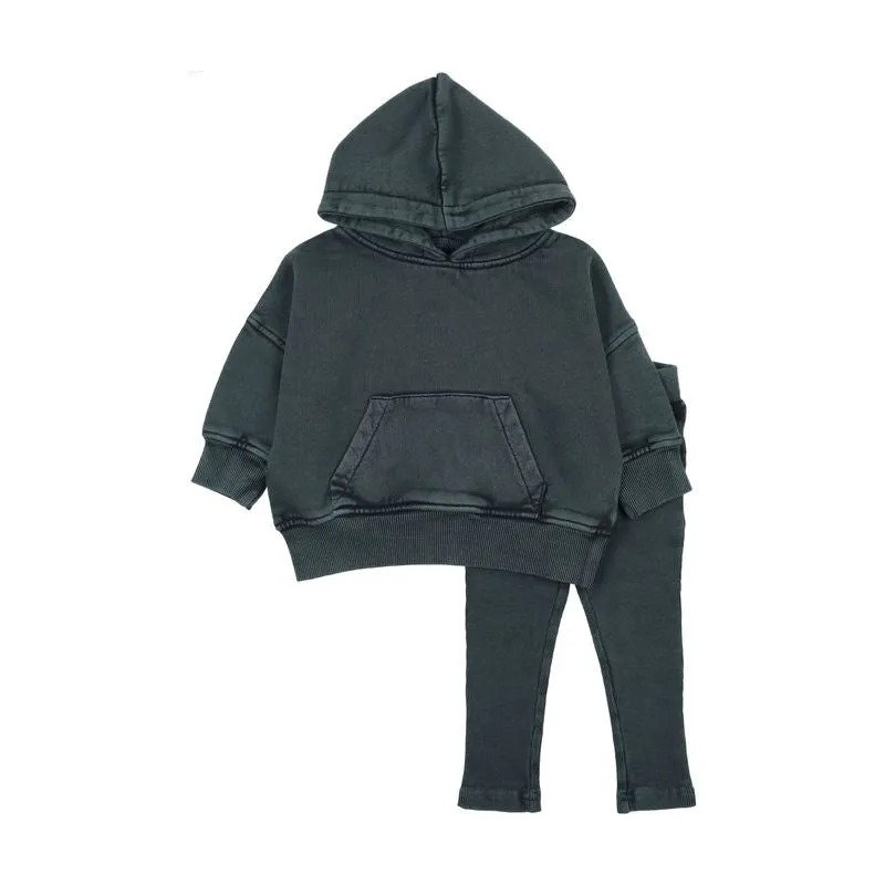 Black Baby Sweatpants   Hoodie Set