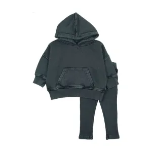 Black Baby Sweatpants   Hoodie Set