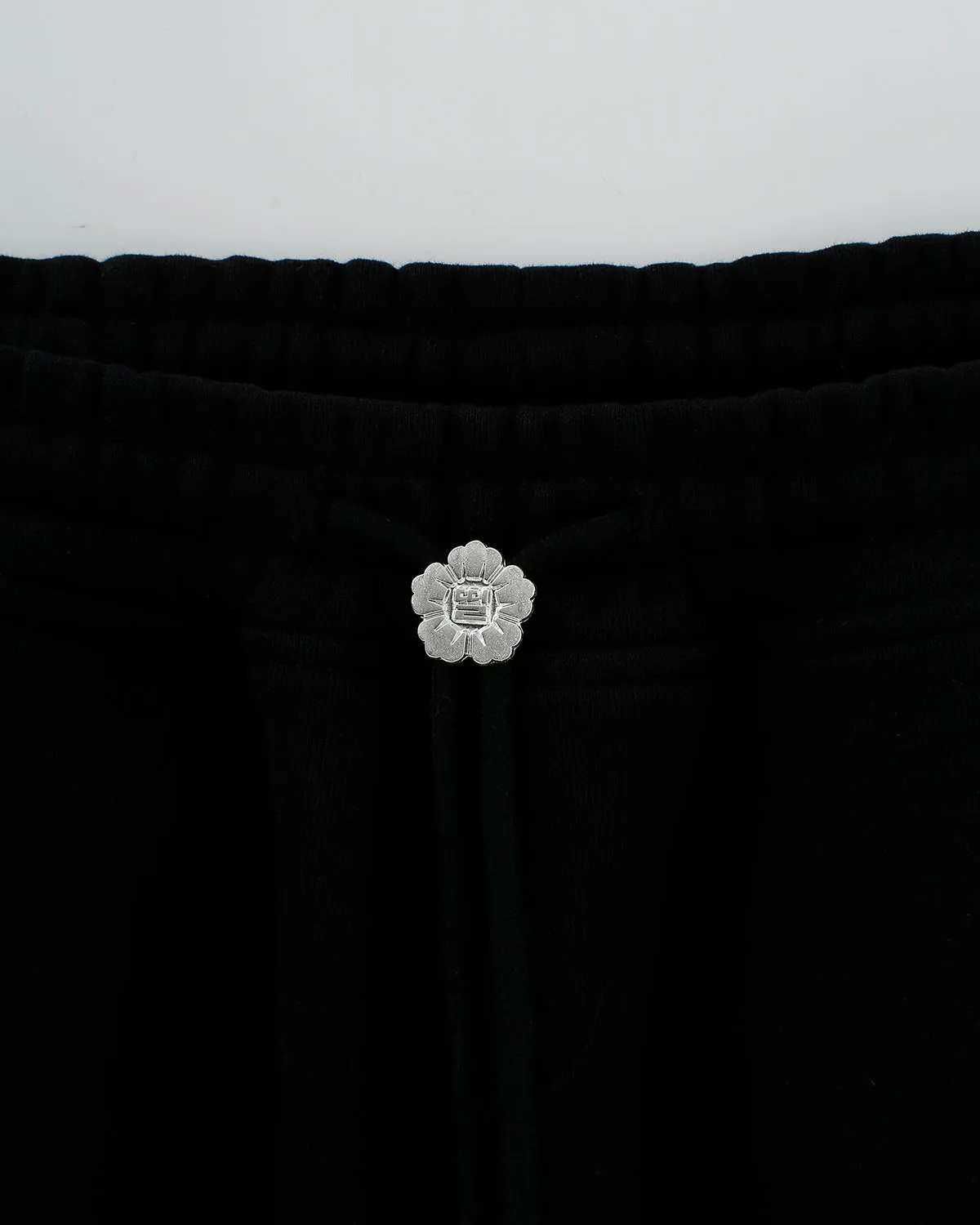 Black Logo Bolo Tie Sweatpants