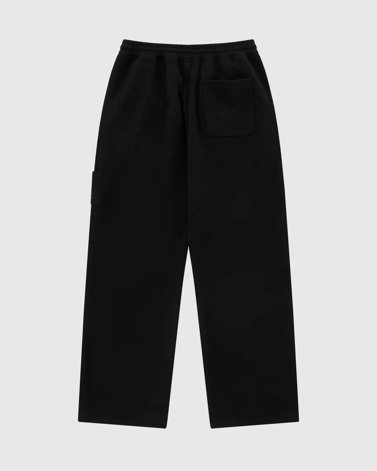 Black Logo Bolo Tie Sweatpants