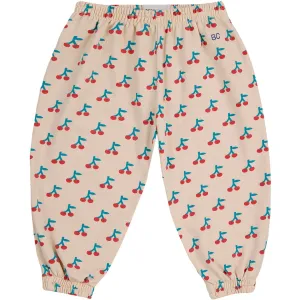 Bobo Choses White Cherry All Over JAndging Pants