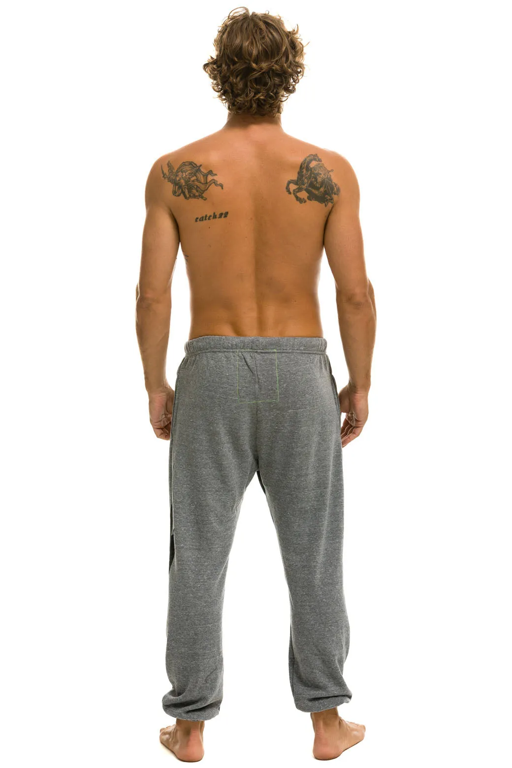 BOLT SWEATPANTS - HEATHER GREY