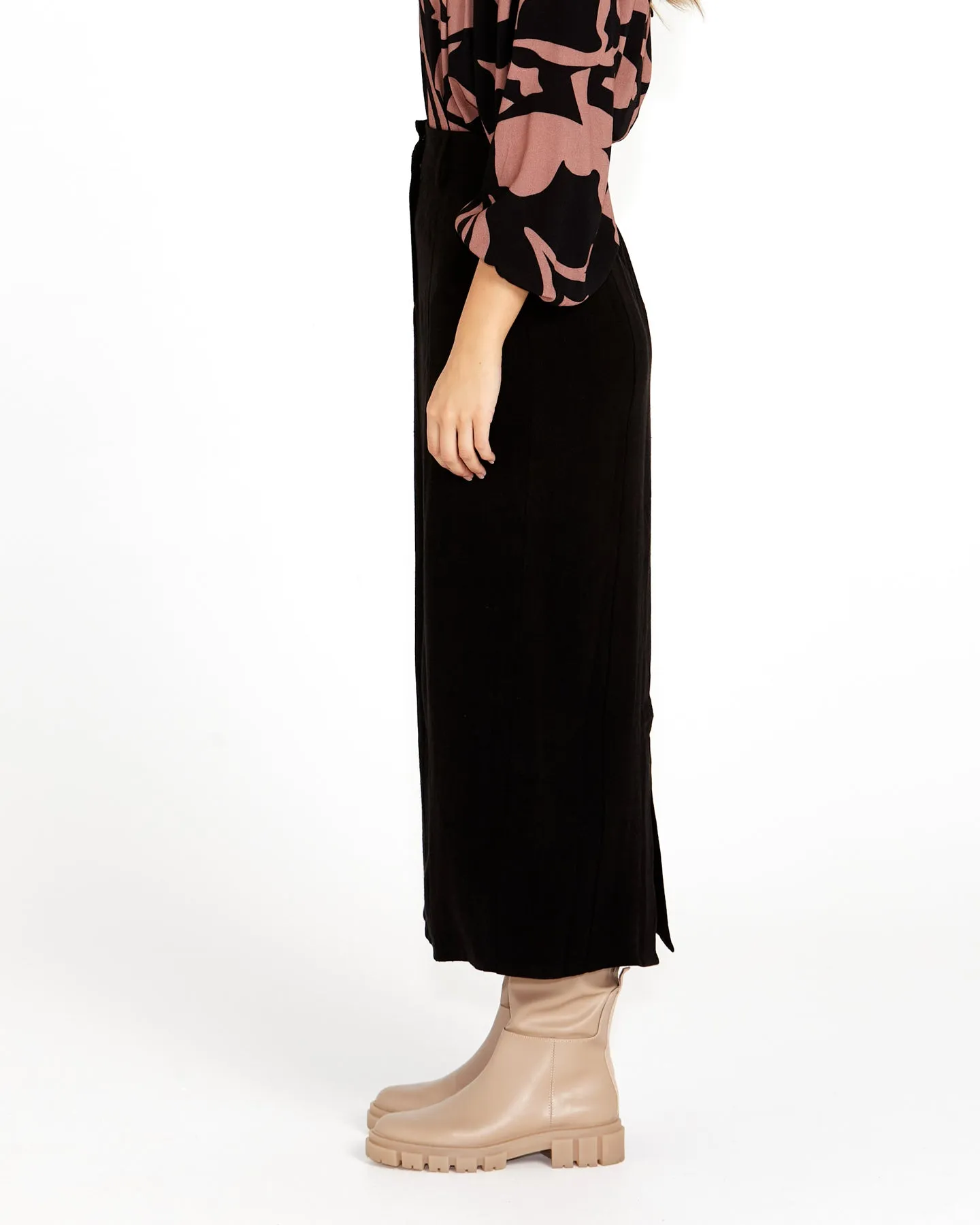 Bridie Maxi Skirt - Black