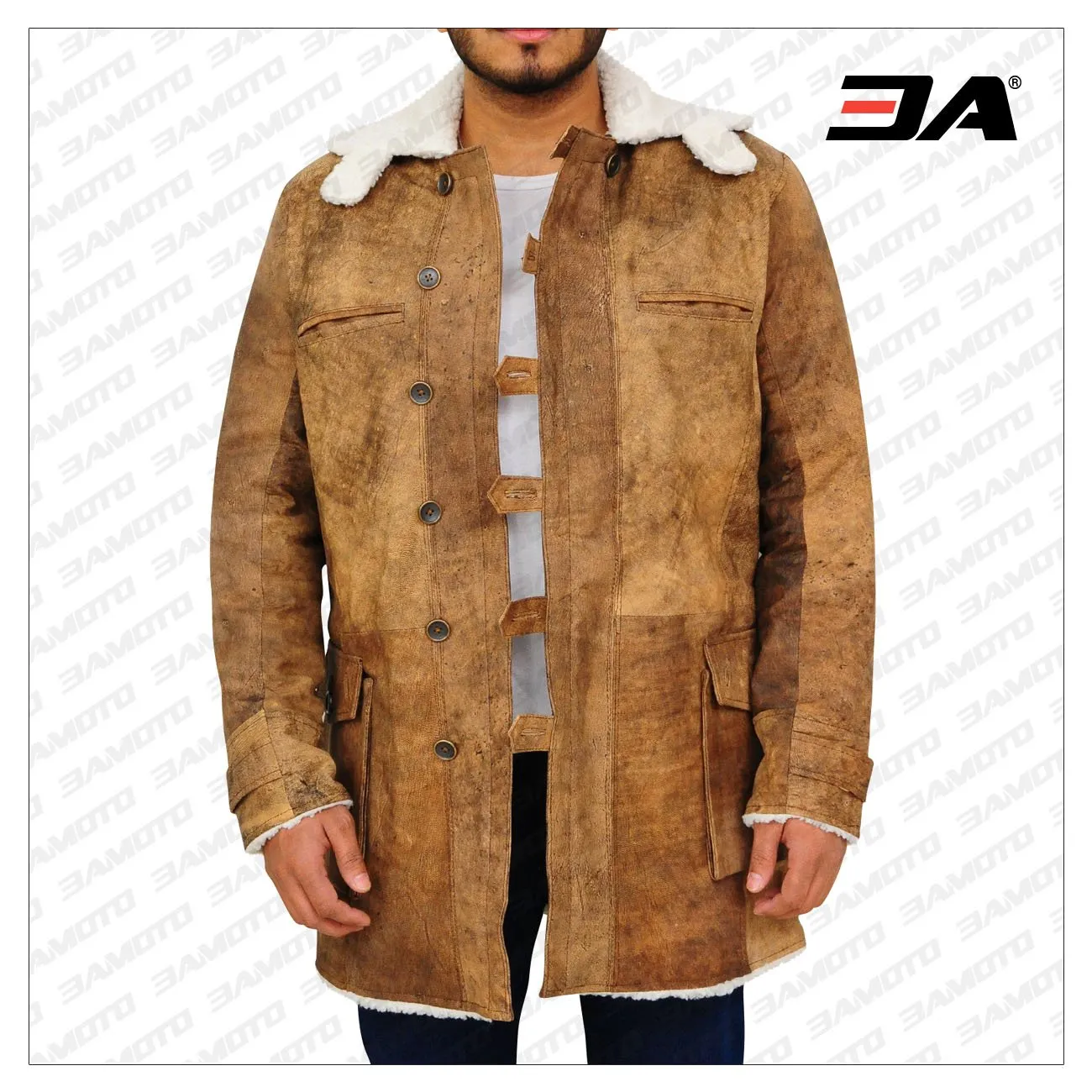 Brown Bane Leather Jacket