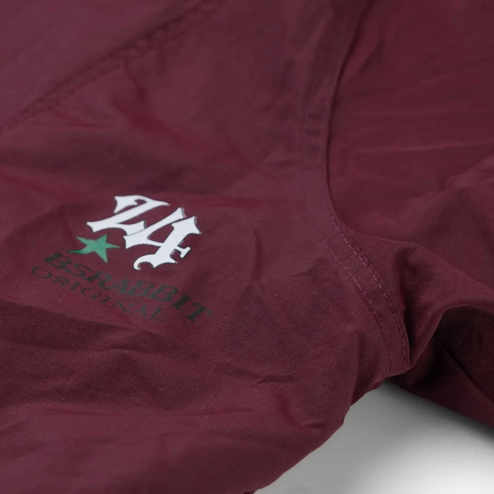 BSR SPORTY TRACK JACKET BURGUNDY