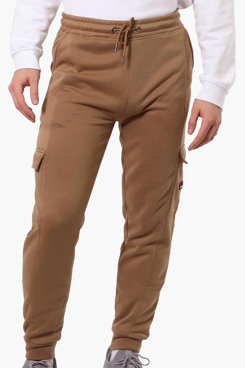 Canada Weather Gear Tie Waist Cargo Joggers - Beige