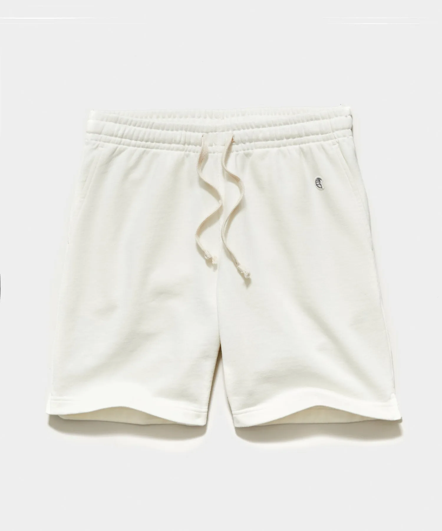 Champion 7" Midweight Warm Up Short in Antique White