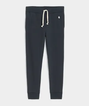 Champion Midweight Slim Jogger Sweatpant in Original Navy