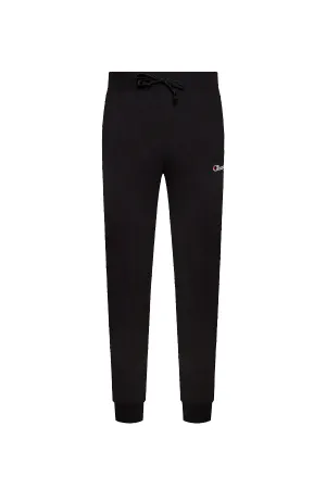 Champion Rochester Pant Rib Cuff Signature Logo Black