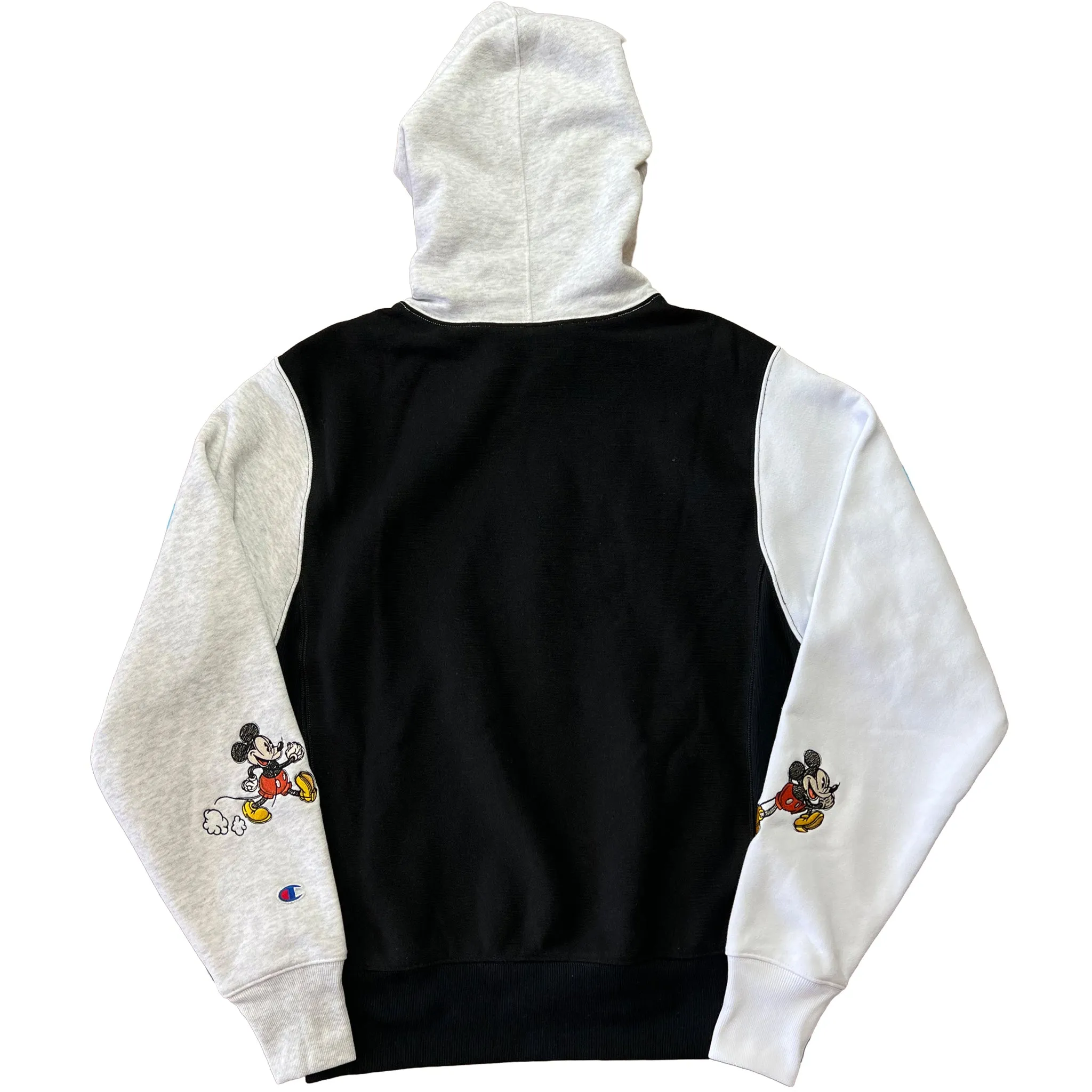 Champion X Disney Mickey Minnie Pluto Patches Reverse Weave Hoodie or Sweatpants