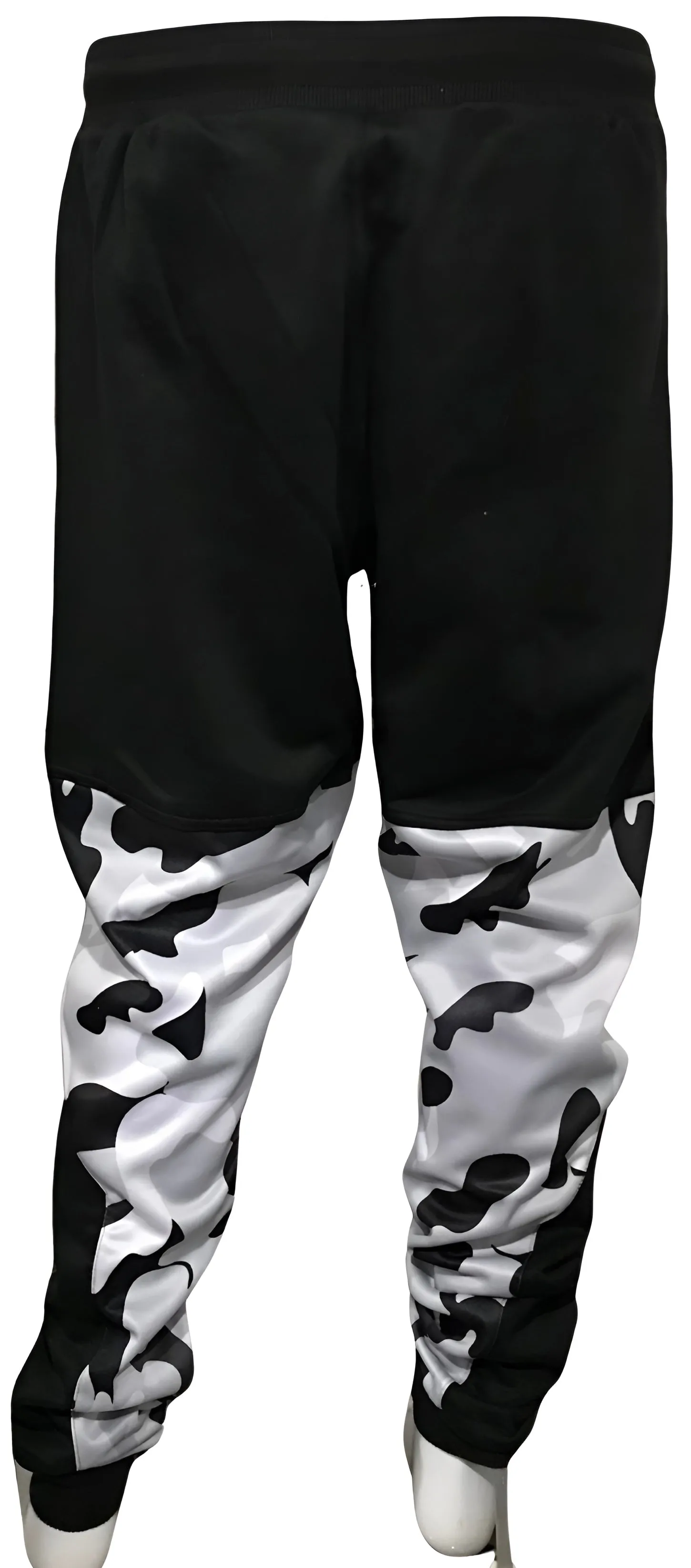 ^CHIEFIN’ ADI-FEATHER^ (WHITE CAMOUFLAGE) LUXURY JOGGER SWEAT PANTS (CUT & SEW)