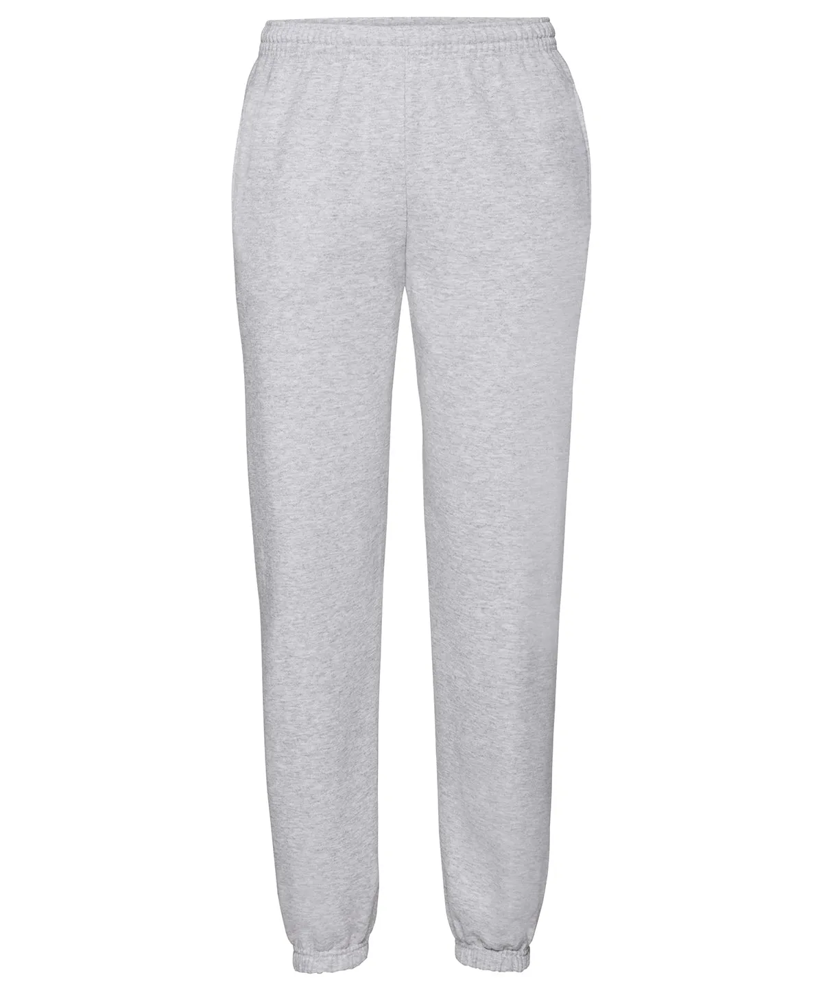 Classic 80/20 elasticated sweatpants | Heather Grey Soft