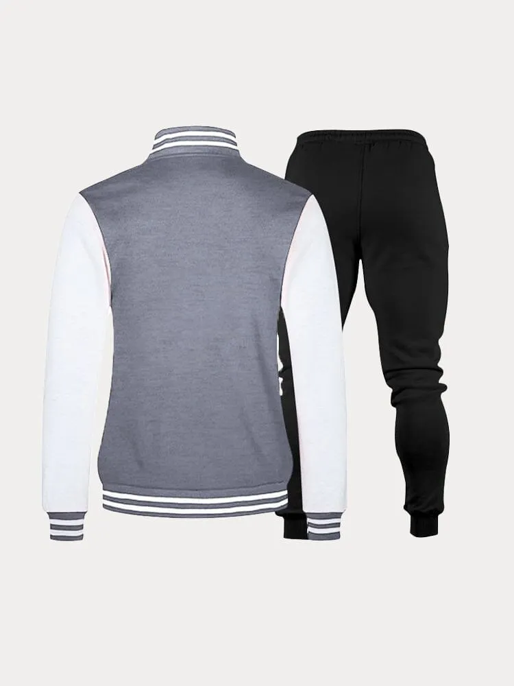 Classic Baseball Tracksuits Set