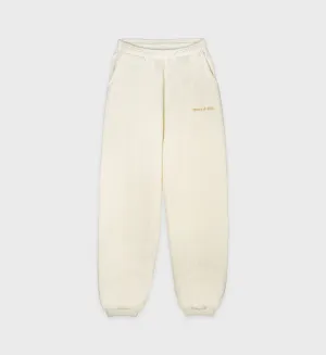 Classic Logo Sweatpant - Cream