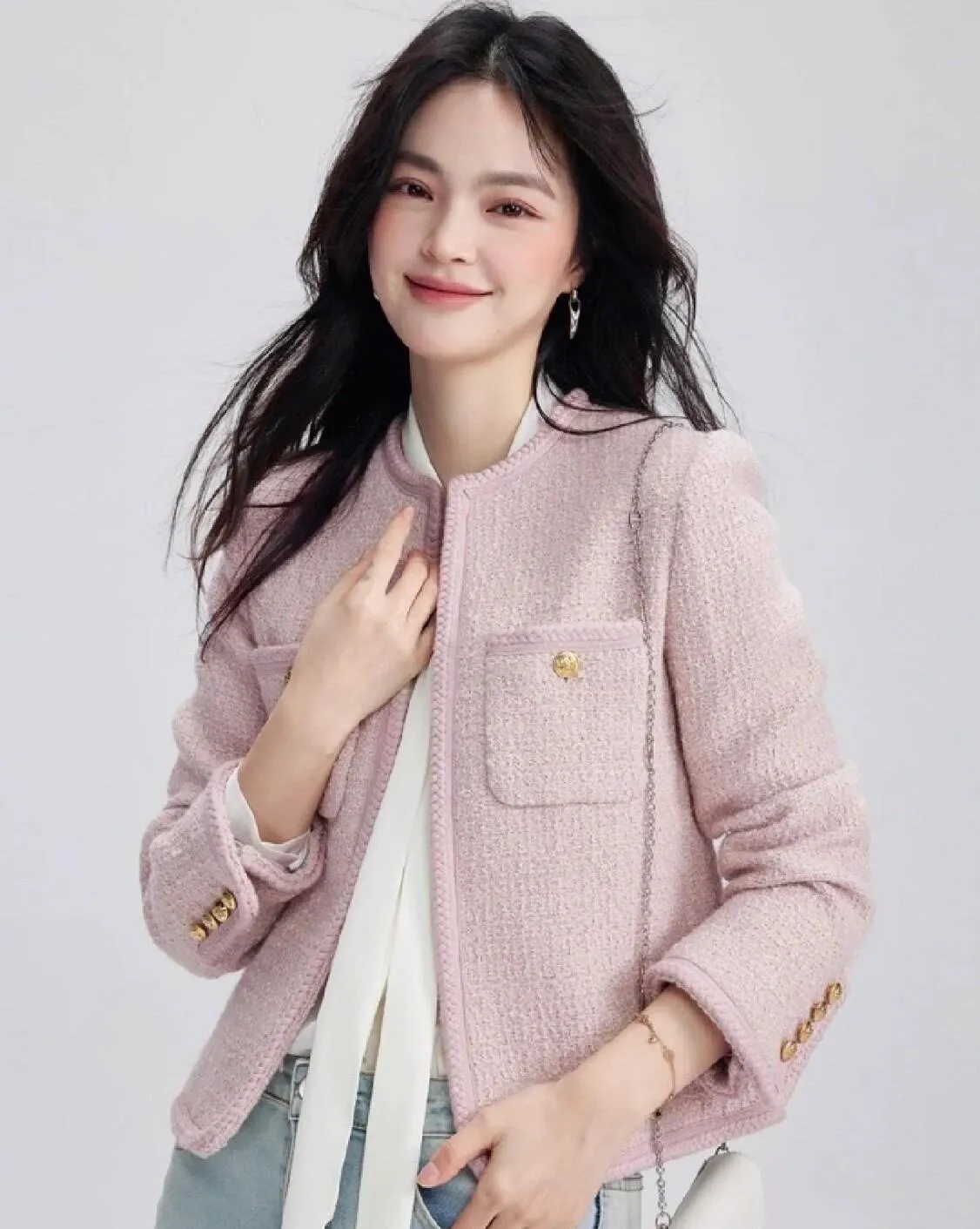 Classic Style Fall Winter Coat Girls Fashion