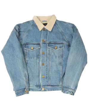 Denim Shearling Jacket