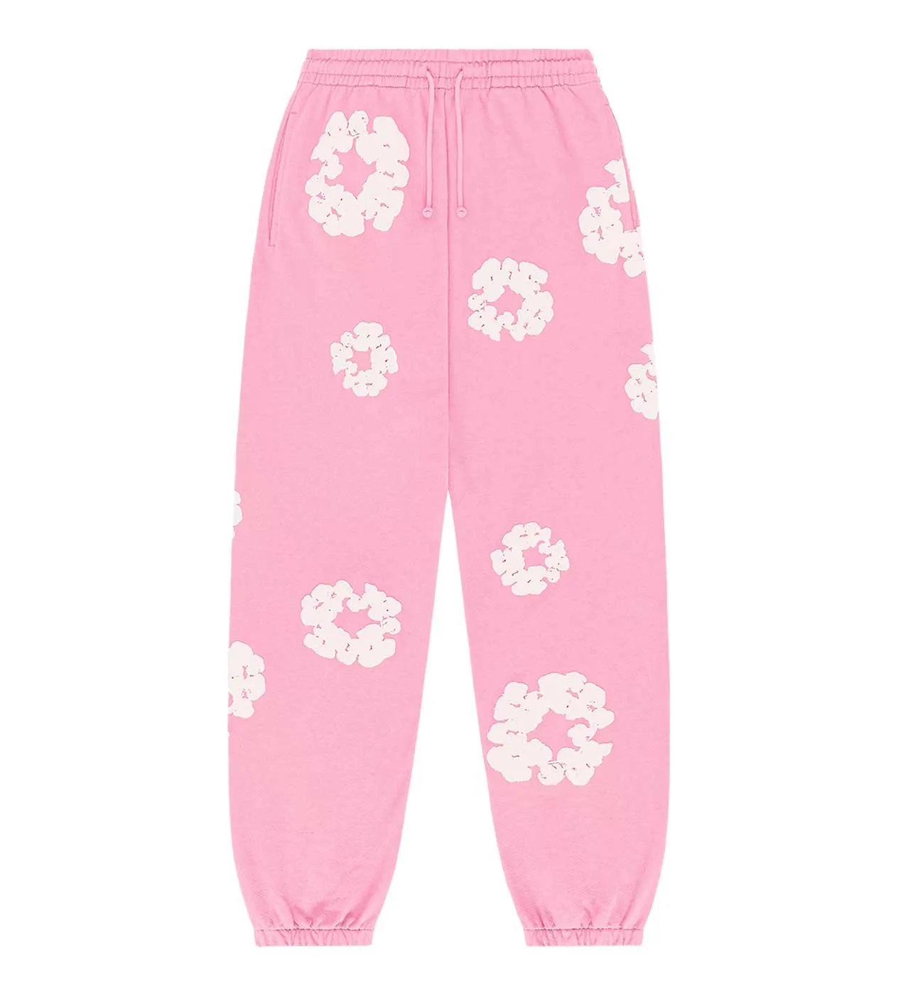 Denim Tears Pink Cotton Wreath Sweatpants