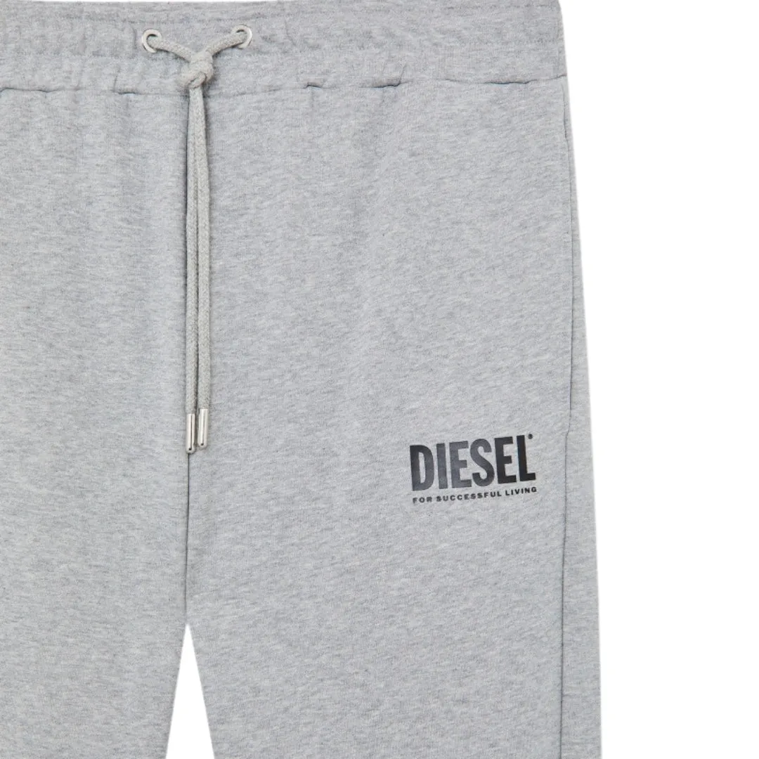 Diesel Small Logo Grey Sweat Pants