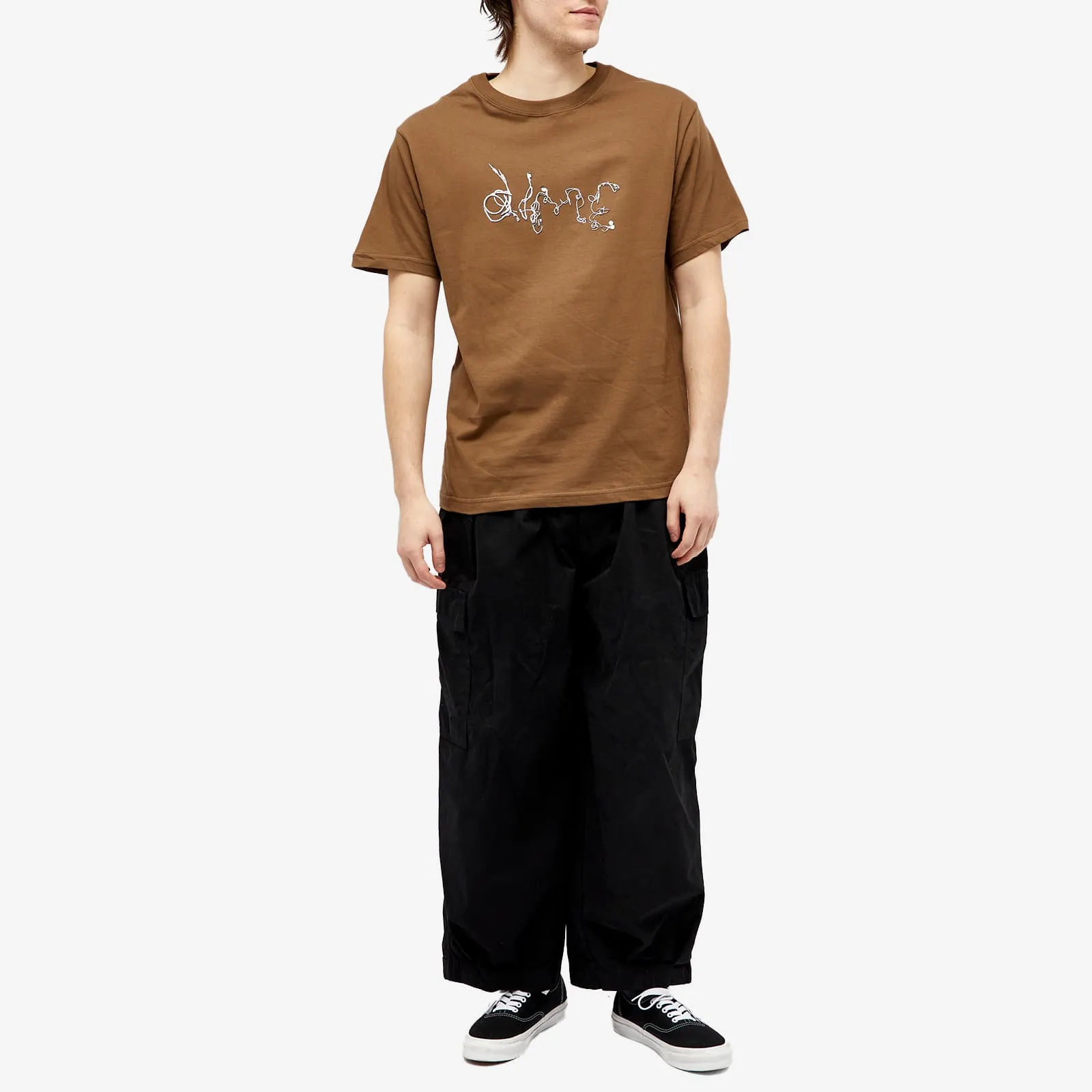 Dime Tangle T-shirt, brown