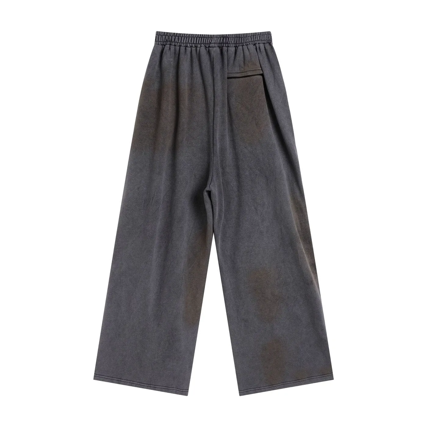 Distressed Wide Leg Sweatpants