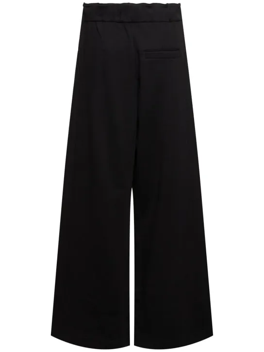 Dries Van Noten   Hama double pleat wide leg sweatpants 