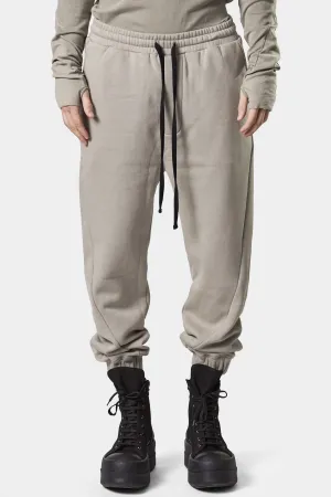 Drop crotch sweatpants, Beige