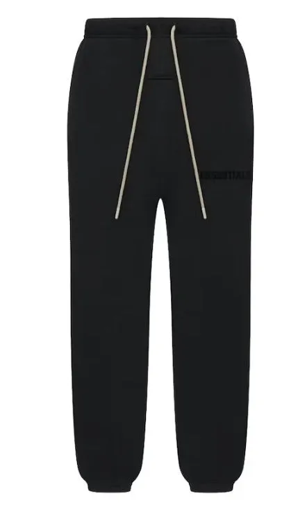 ESSENTIALS FOG BONDED SWEATPANTS BLACK