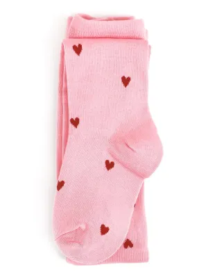 Falling Heart Knit Tights