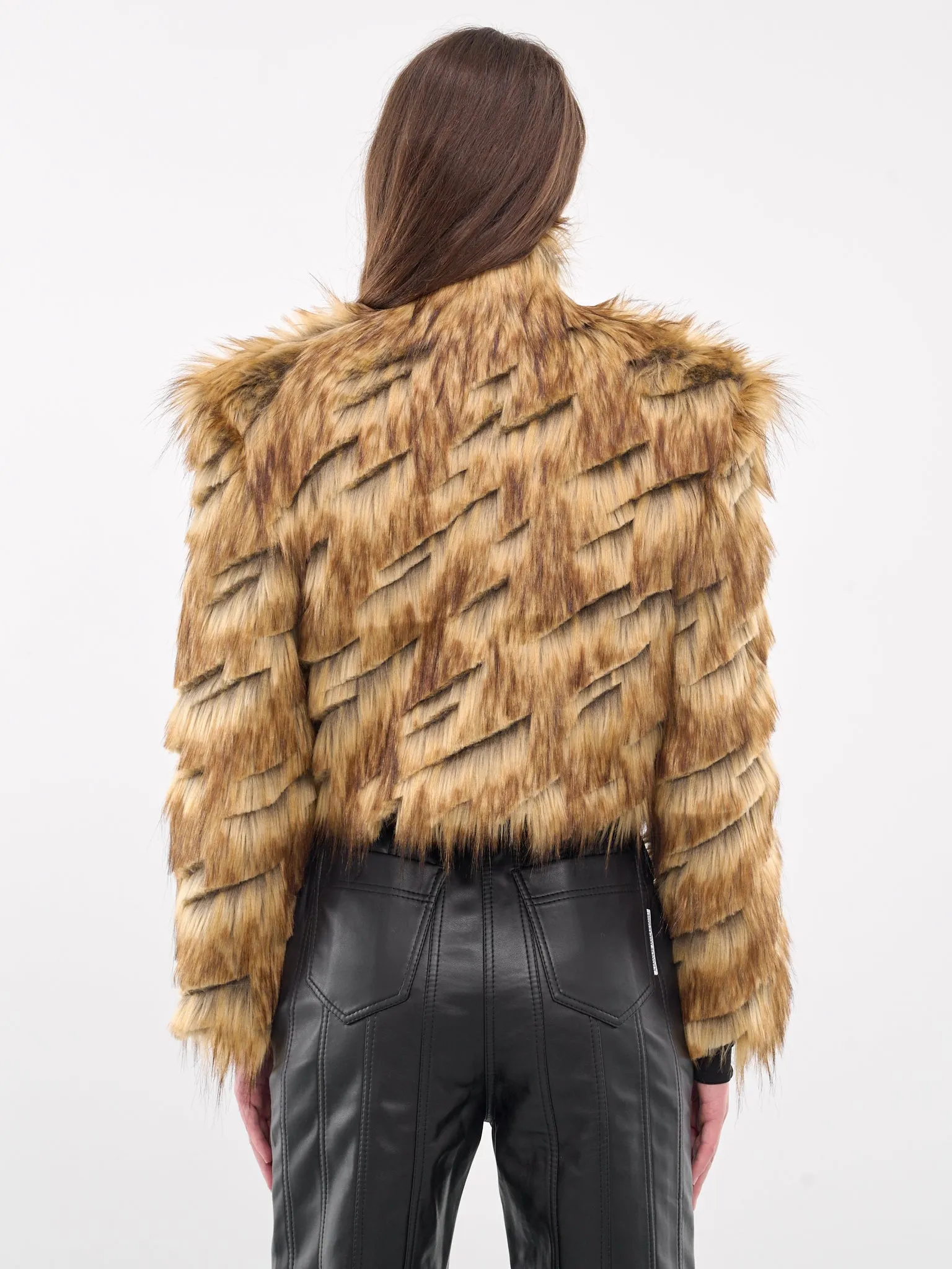 Faux Fur Jacket (JCAPBR02-BROWN)