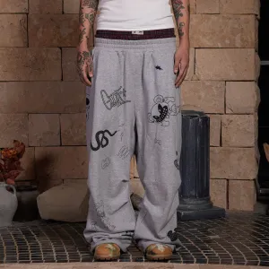 Graffiti Doodle Sweatpants