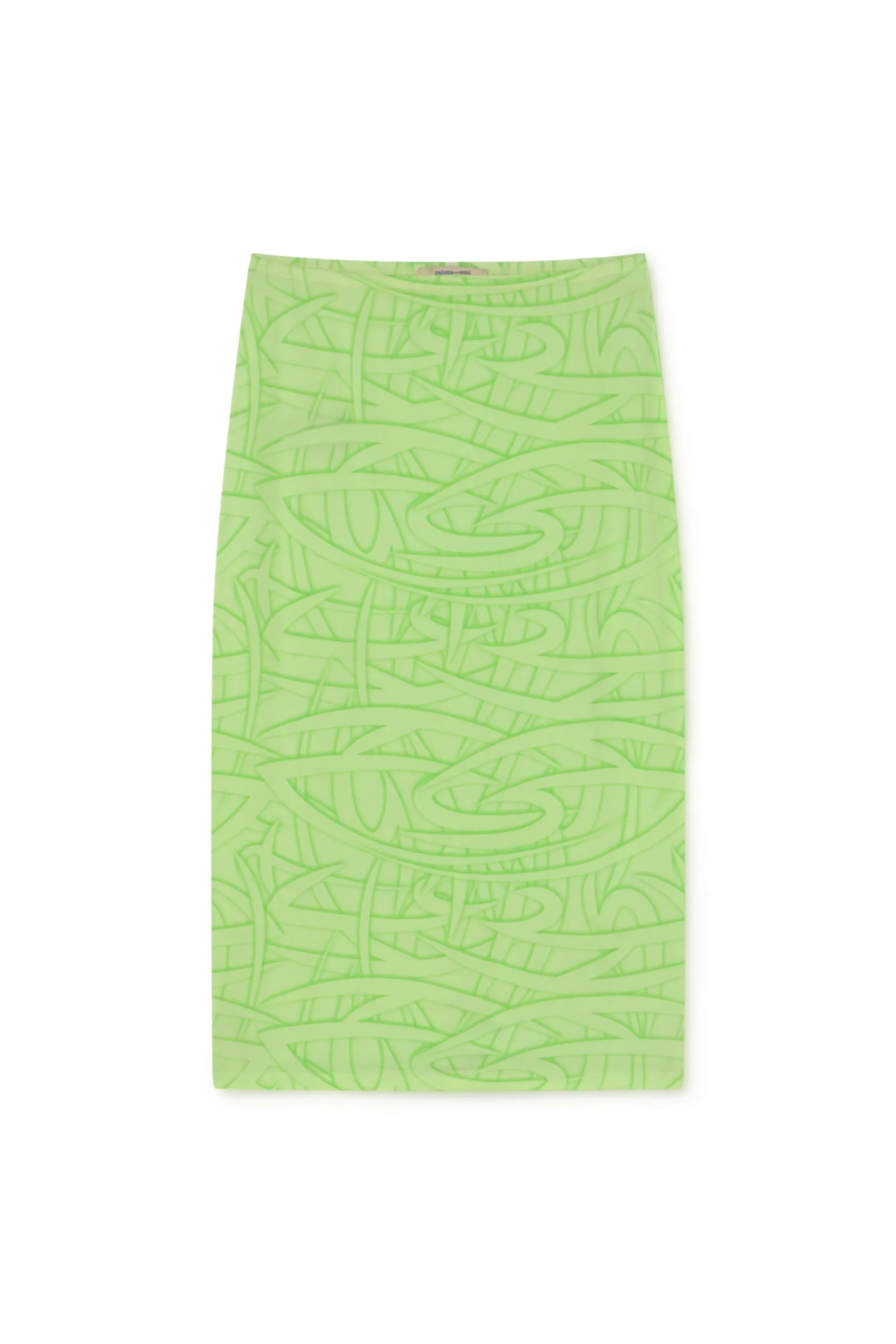 Green Fluor George Skirt