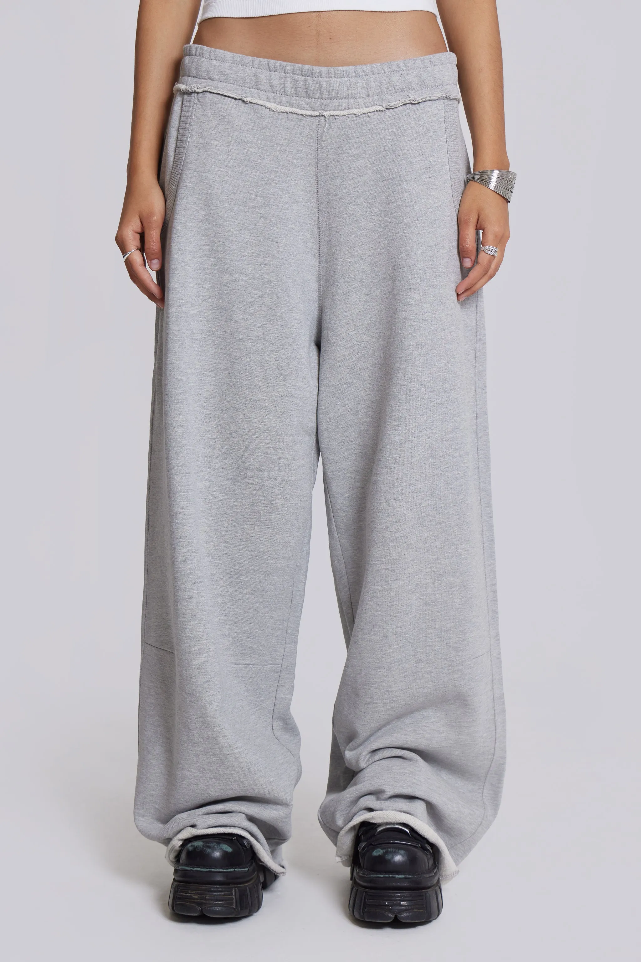 Grey Marl Monster Joggers