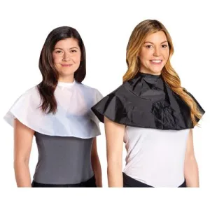 GUY - Nylon Make-Up Cape with Velcro (White)