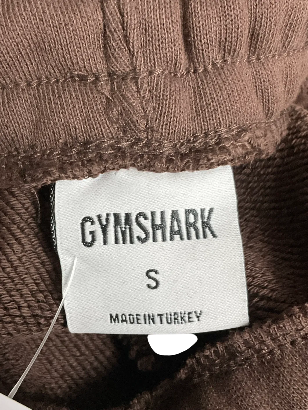 gymshark Brown Phys Ed Graphic Sweatpants UK S