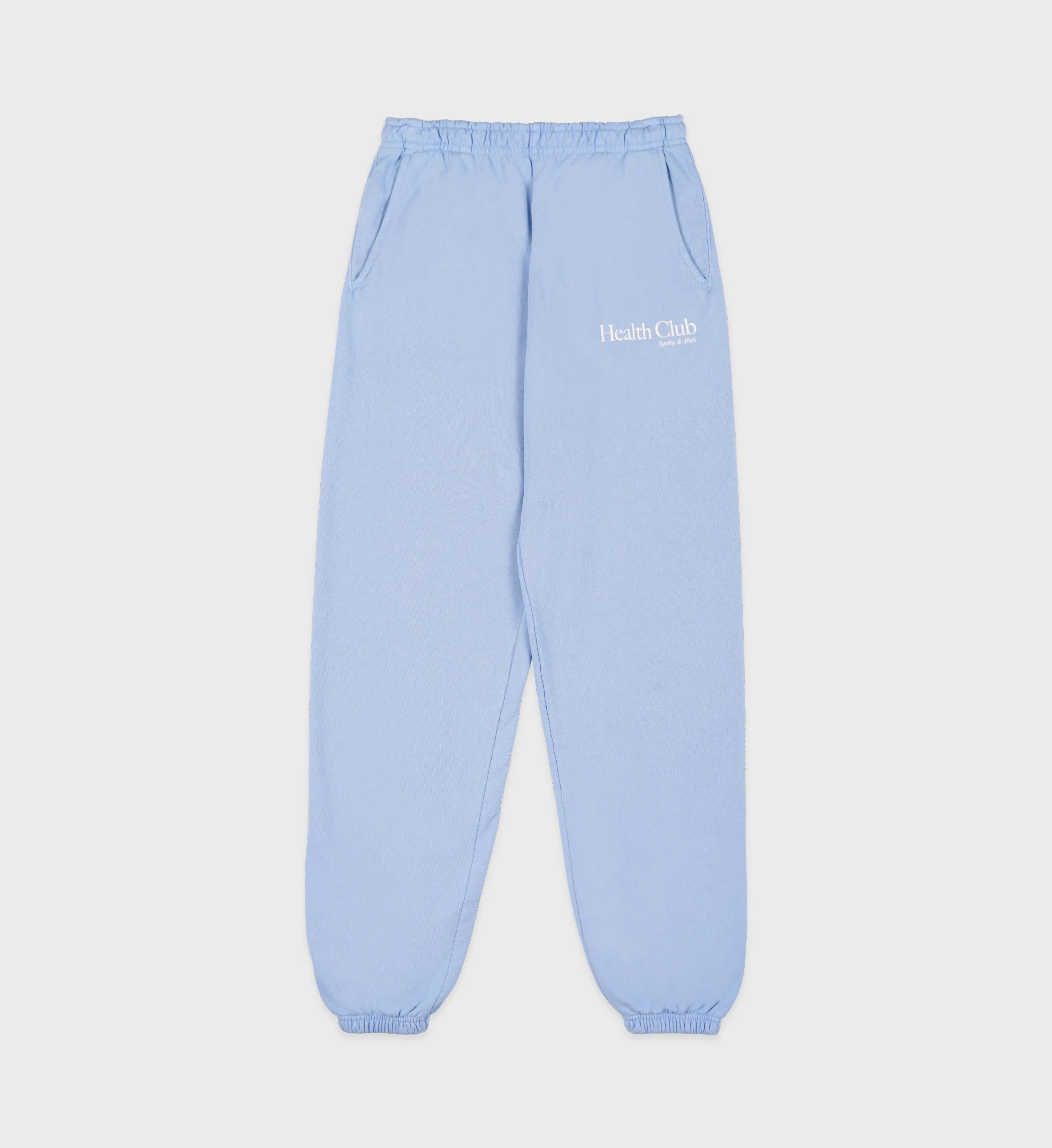 Health Club Sweatpant - Sky Blue/White