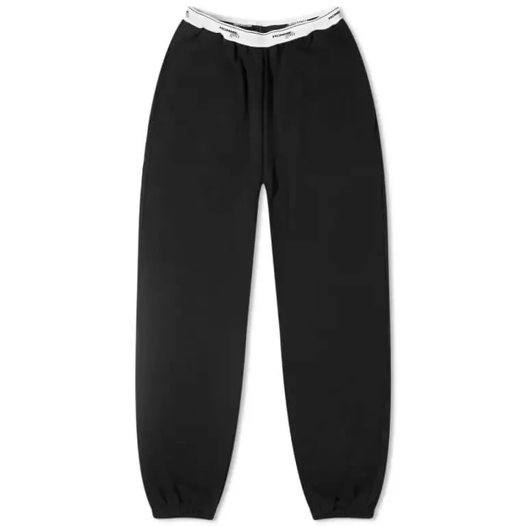 Hommegirls sports trousers, black/white