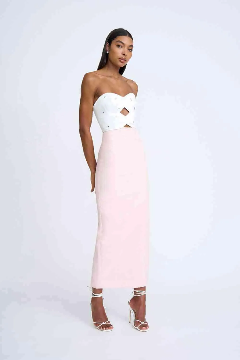 Ida Structured Ankle Skirt